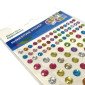 Adhesive crystals Coloured 5 - 14mm pigiau