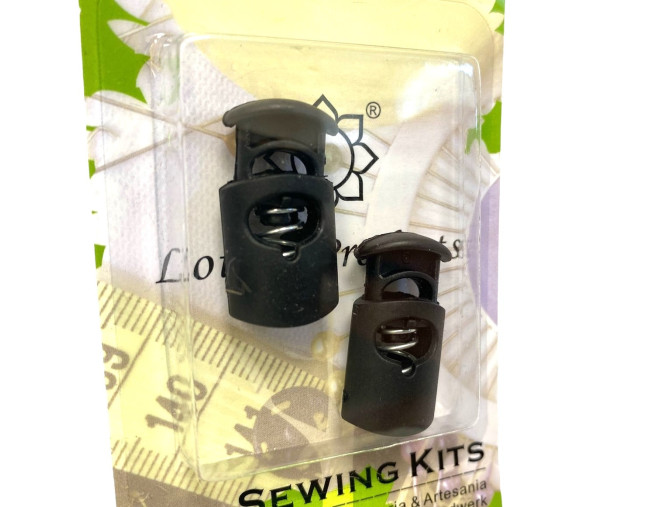 Plastikinis ribotuvas - fiksatorius Lotus | 2vnt | Juodas pigiau
