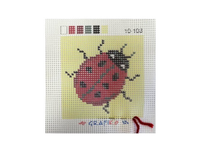 Embroidery kit Ladybug