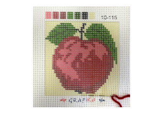 Embroidery kit Apple