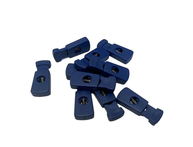 Plastikinis ribotuvas - fiksatorius 5mm Tamsiai mėlynas