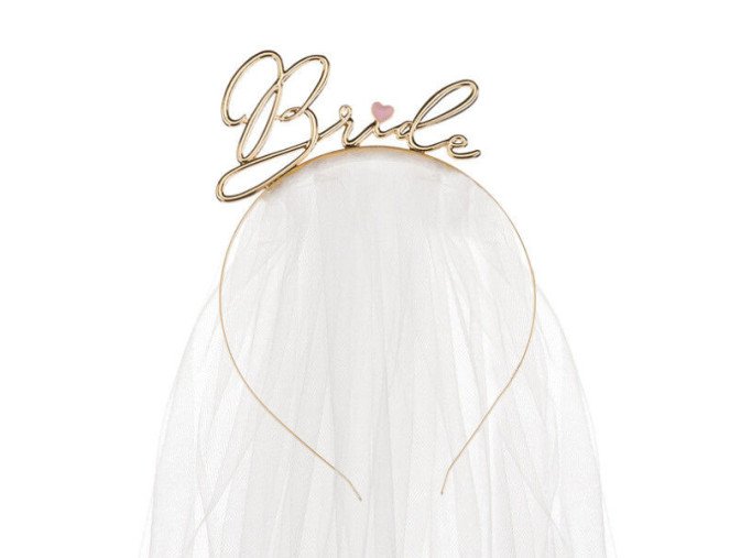 Bow Bride with tulle pigiau