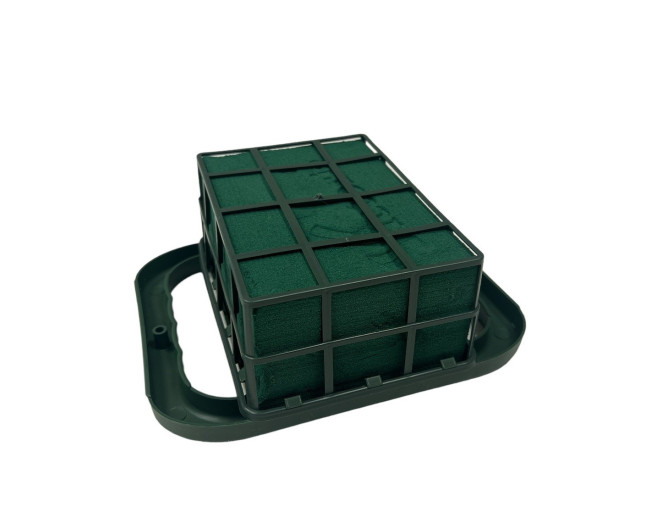 Floristry sponge - oasis with frame and handles pigiau