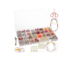 Karoliukų rinkinys papuošalams gaminti 900vnt.