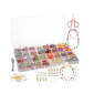 Bead set for jewellery making 900pcs