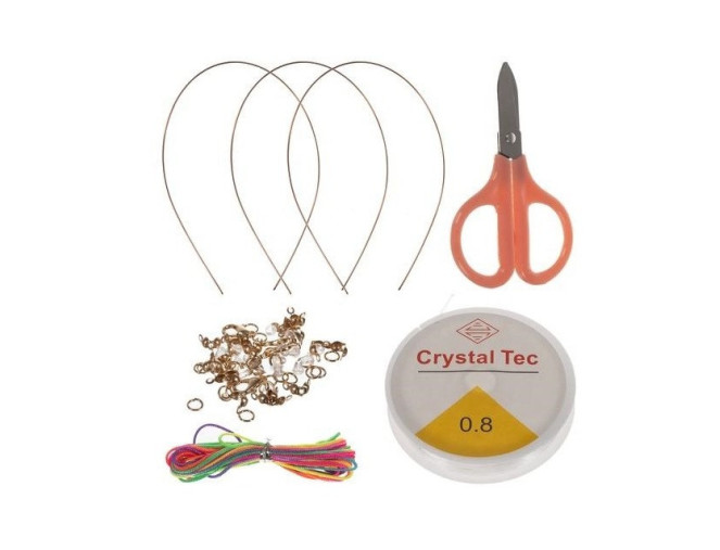 Bead set for jewellery making 900pcs pristatymas per 1-4 d.d.