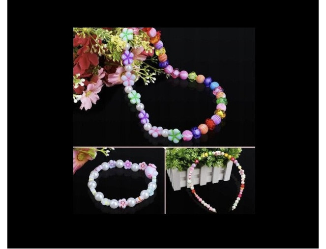 Bead set for jewellery making 900pcs skubus pristatymas