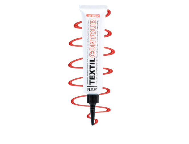 Audinių dažai Textil countour | 25ml | 4 spalvos pigiau