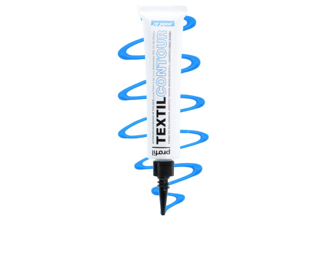 Audinių dažai Textil countour | 25ml | 4 spalvos internetu