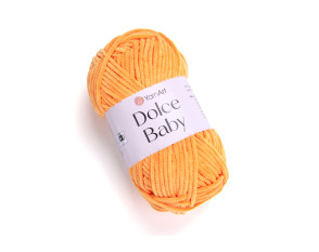 Yarn art dolce baby 852 Šviesi oranžinė