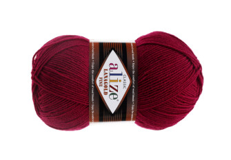 Alize lanagold fine 390 Bordo