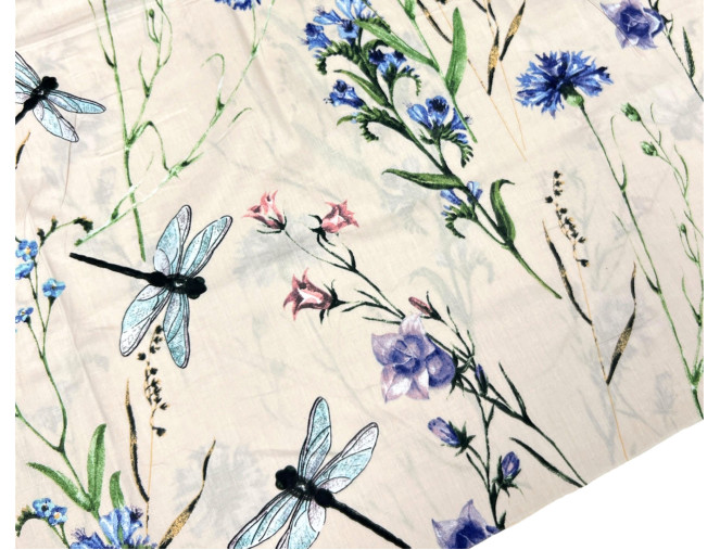 Medvilnė - drobelė Rugiagėlės pigiau