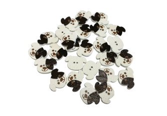 Button Puppy 20mm No 614