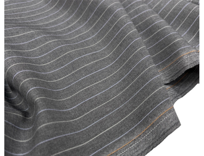 Vilnonis audinys Pilkas dryžuotas pigiau