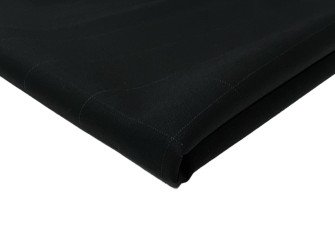 Vilnonis audinys Juodi langai