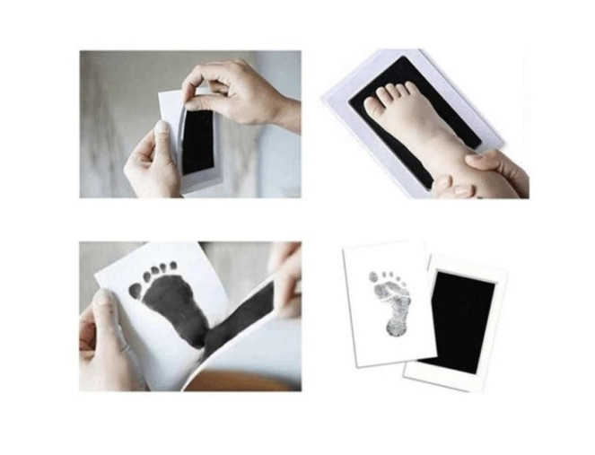 Antspaudas kūdikių rankytėms, kojytėms pigiau