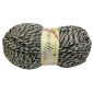 Vernit yarn Grey black