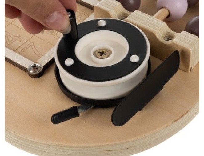 Children's activity board Teddy Bear