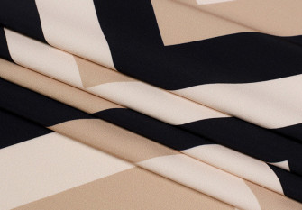 Barbie (Marchiano) fabric Beige Zig Zag