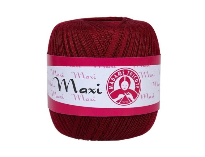 Crochet yarn MAXI 100gr | 565m | 25 colours