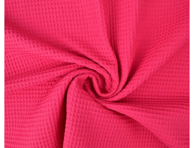 Vaflinis audinys Fuksija