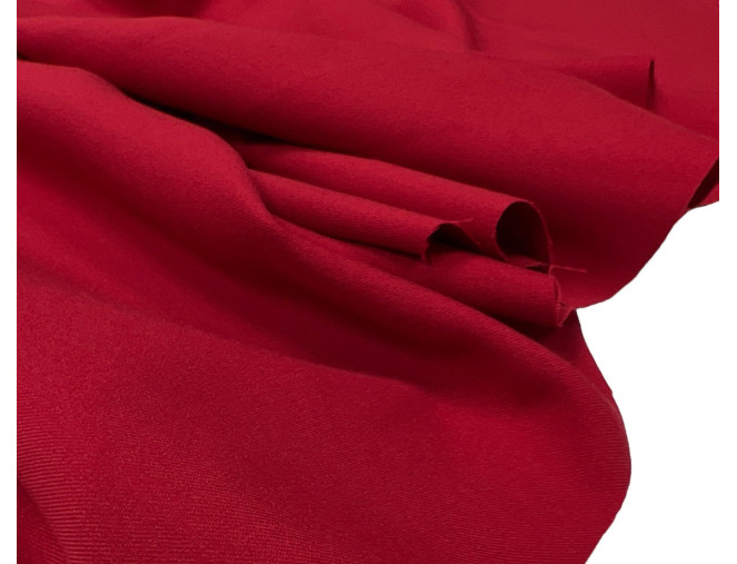 Gabardinas su elastanu Tamsiai raudonas pigiau