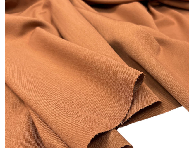 Gabardine with elastane Caramel pigiau