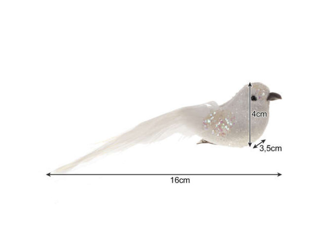 Decorative birds 2pcs pigiau