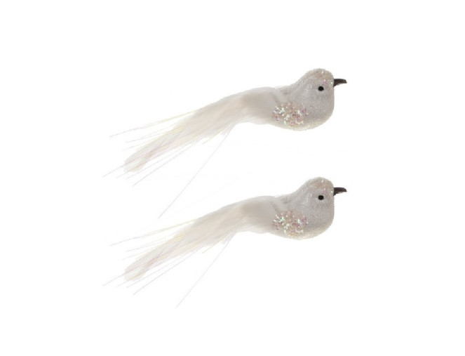 Decorative birds 2pcs