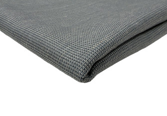 Wool fabric with linen Blue-grey
