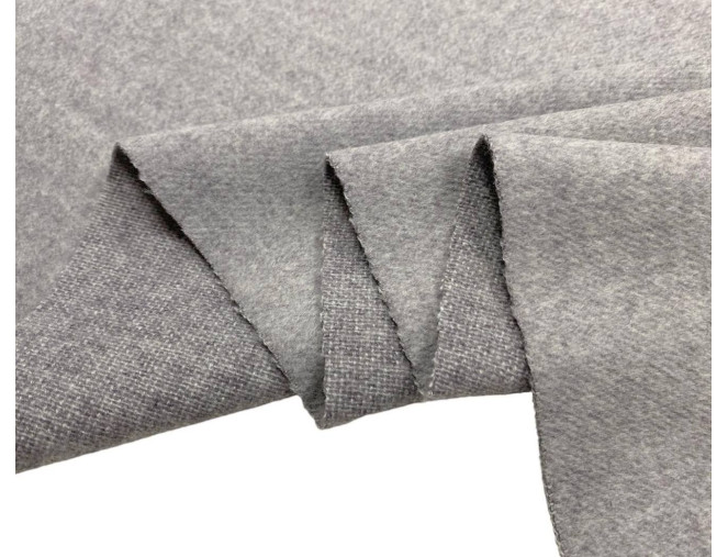 Paltinis vilnonis audinys Pilkas melanžas internetu