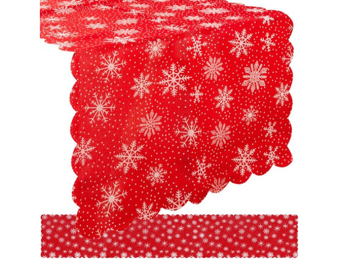 Kalėdinis stalo takelis 220x35cm skubus pristatymas