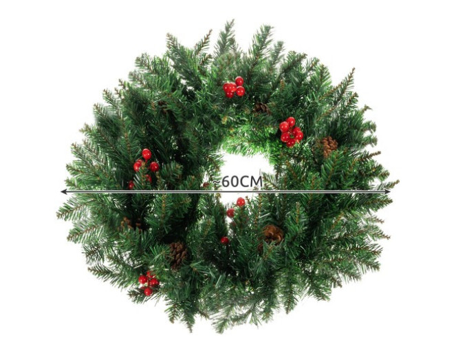 Christmas wreath 60cm pigiau