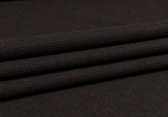 Woolen woolen fabric Coat Dark brown