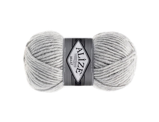 Alize Superlana Maxi 208 Šviesiai pilka