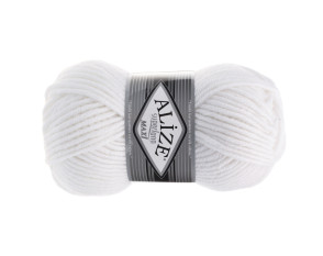 Alize Superlana Maxi 55 Balta Alize Superlana Maxi 55 Balta