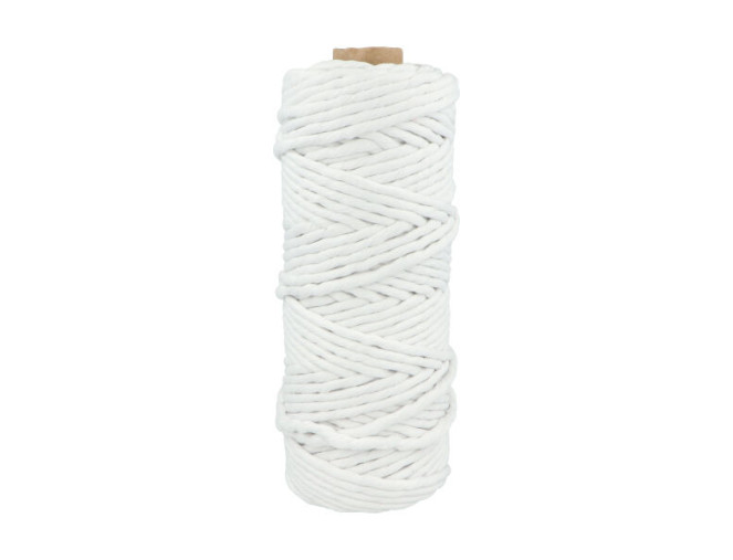 Makrame yarn 5mm 50m White
