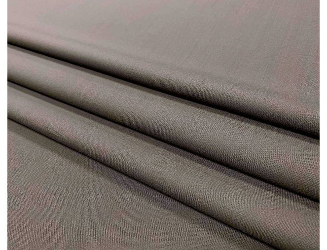Vilnonis audinys su elastanu Pilkas su rudu atspalviu pigiau