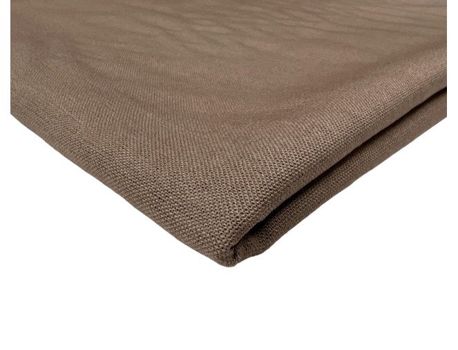 Linen with elastane Dark beige