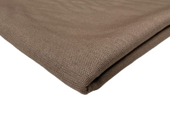 Linen with elastane Dark beige