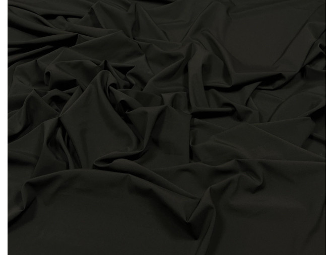 Plonas audinys su elastanu Katrina Juodas