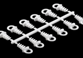 Screw-in plastic holders