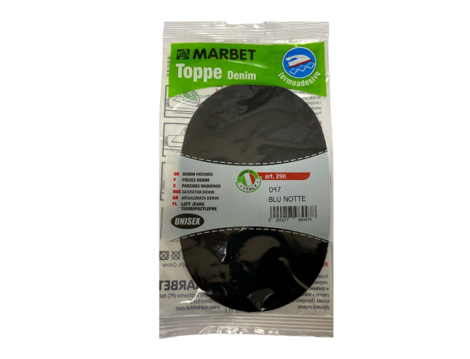 Denim appliqué patches 16 x 10,5cm internetu