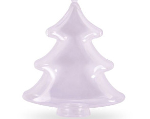 Skaidri eglutė 2 dalių 10cm | 1vnt Skaidri eglutė 2 dalių 10cm | 1vnt