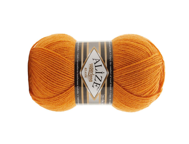 Alize Superlana Klasik 336 Šviesi oranžinė