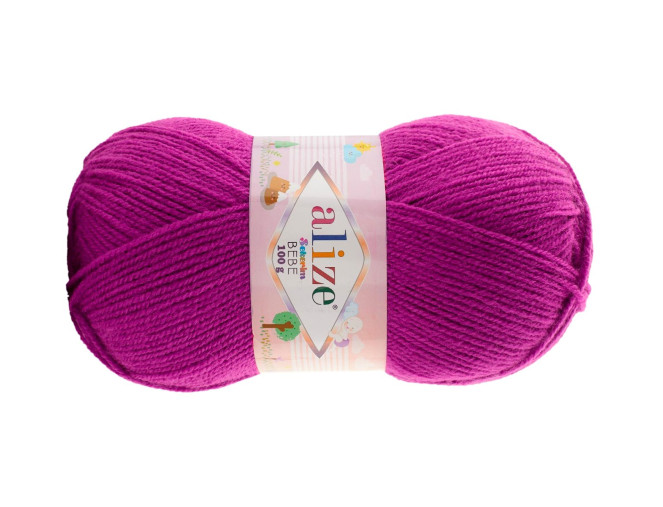 Alize Sekerim Bebe 100g | 320m - 130 Ciklameno