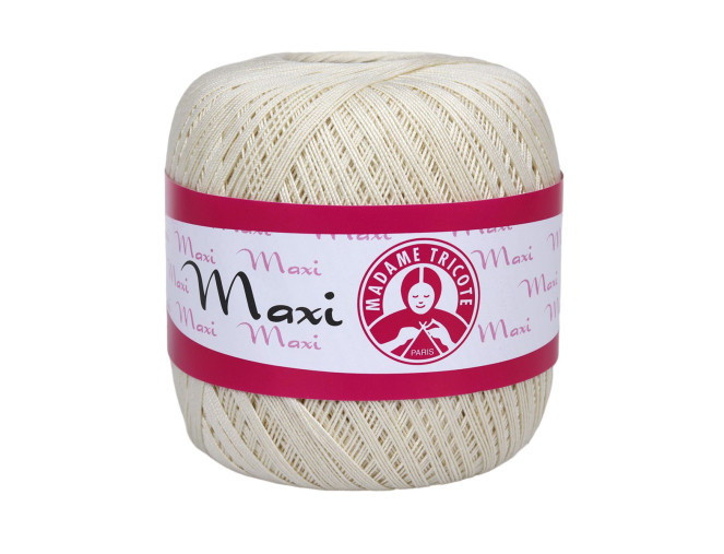 Crochet yarn MAXI 100gr | 565m | 25 colours