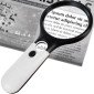 Magnifying glass - magnifier with LED illumination