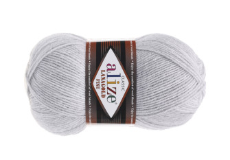 Alize lanagold fine 684 Šviesiai pilkas melanžas