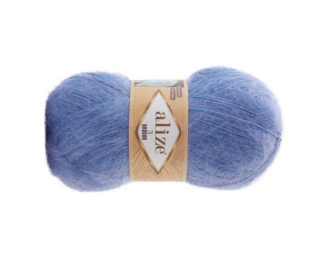 Alize 3 seasons 100g | 500m - 40 Dangaus mėlyna